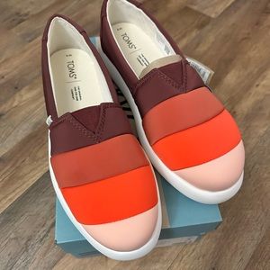 Toms alpargata mallow size 9